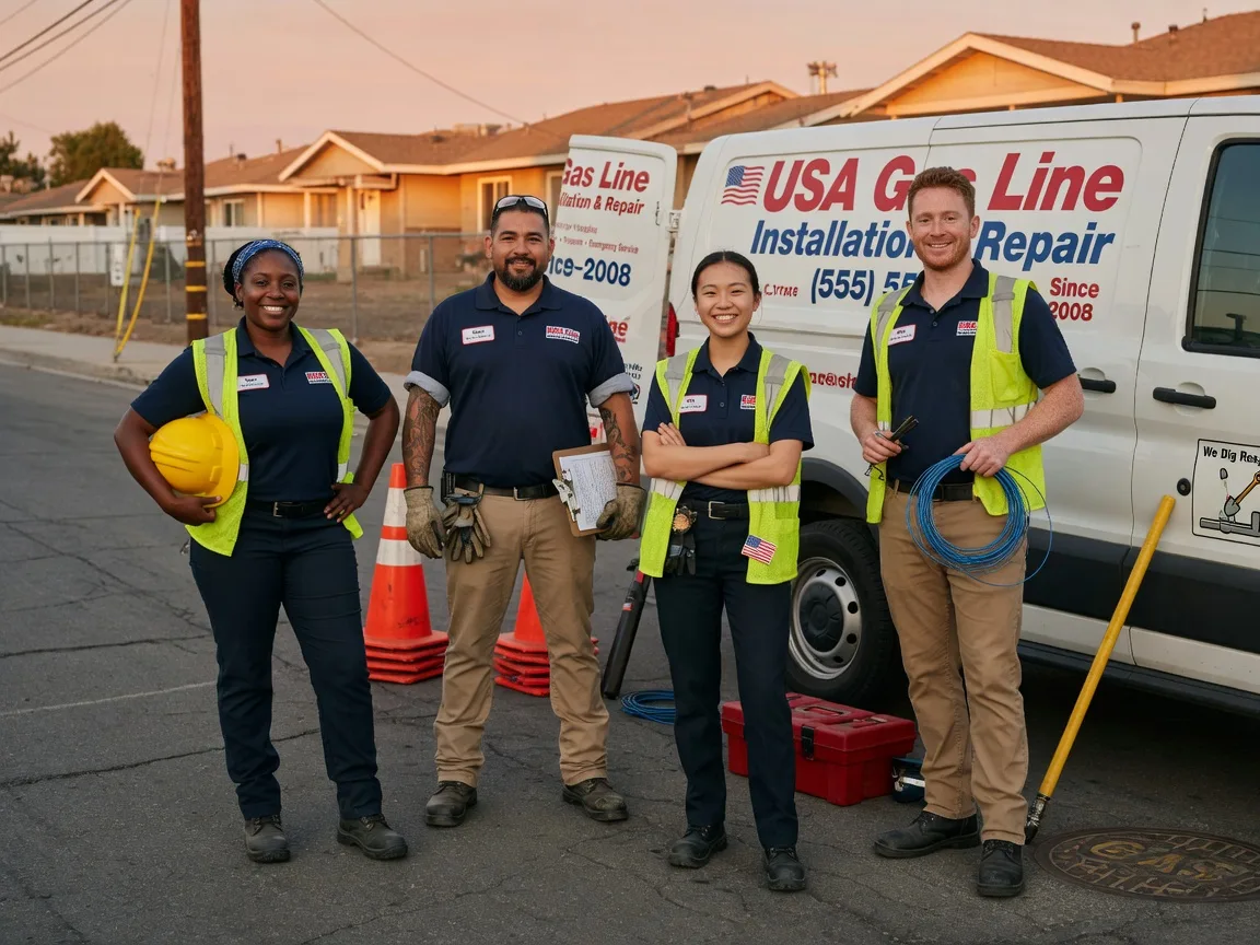 Gas Line Installation company in Port Crane, NY